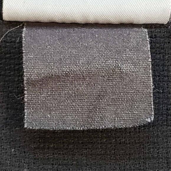 Hot Cotton Shirt Button Up Solid Black Women’s Plus Size 3X Blouse Boxy - Picture 6 of 7